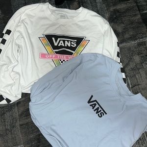 Vans cropped long sleeve